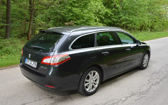 Peugeot 508 cena 29999 przebieg: 208691, rok produkcji 2012 z Olkusz małe 172